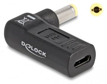 Delock Netzteil - USB-C (W) zu Gleichstromstecker 5,5 x 2,5 mm (M) von LumaTech
