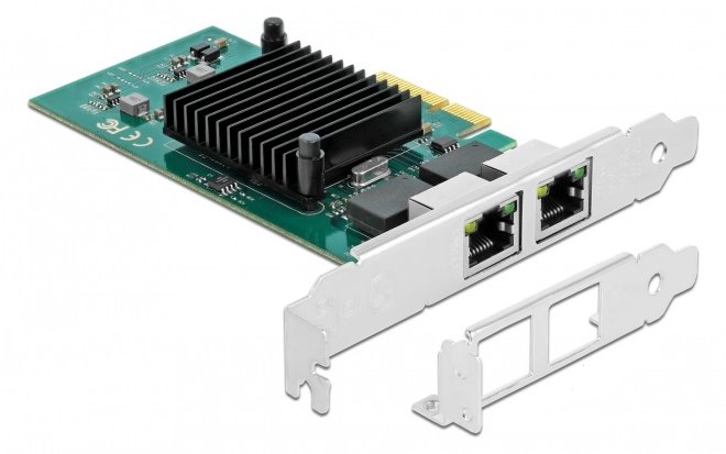 Delock Netzwerkadapter - PCIe 2.0 x4 Low-Profile