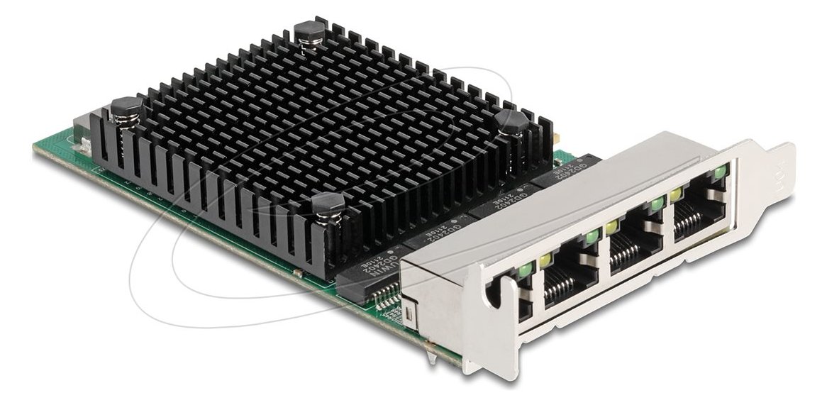 Delock Netzwerkadapter - PCIe 2.1 x4 Low-Profile