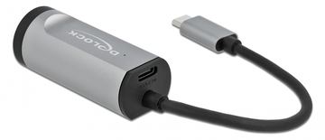 Delock Netzwerkadapter - USB-C 3.2 Gen 1 / Thunderbolt 3 - Grau von LumaTech