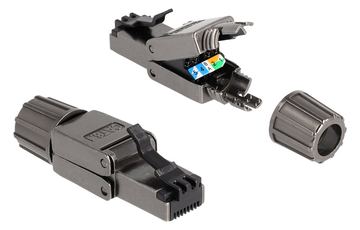 Delock Netzwerkanschluss - RJ-45 (M) - STP von LumaTech