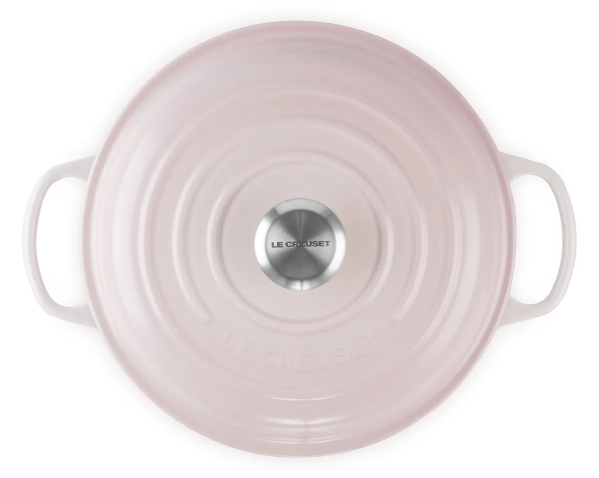 Le Creuset 21180267774430 - Auflaufform - Oval - Eisenguss - Keramik - Gas - Induktion - Pink - Shell Pink, Ansicht 4
