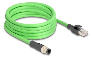 Delock Netzwerkkabel - M12 (4-polig) (M) zu RJ-45 (M) von LumaTech