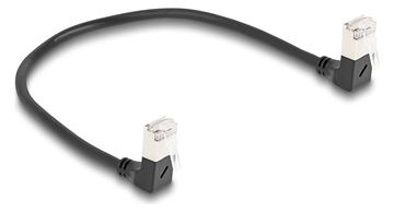 Delock Netzwerkkabel - RJ-45 (M) nach unten abgewinkelt zu RJ-45 (M) von LumaTech