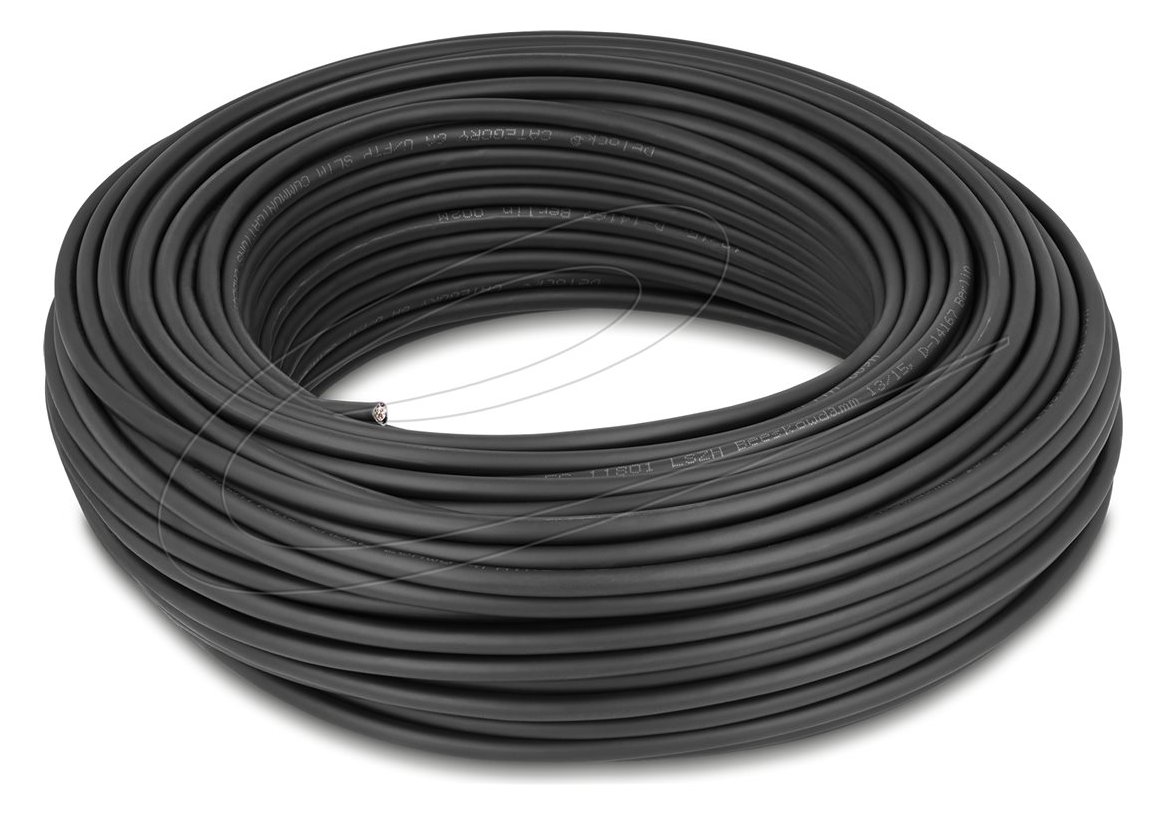 Delock Netzwerkkabel Rolle Cat.6a U/FTP 500MHz Slim flexibel - Netzwerk - CAT 6a