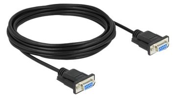 Delock Nullmodemkabel - DB-9 (W) zu DB-9 (W) von LumaTech