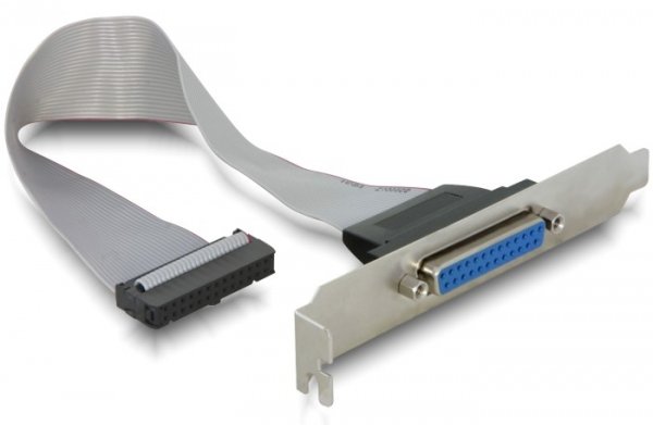 Delock Parallelport - DB-25 (W) zu IDC 26-polig (W)