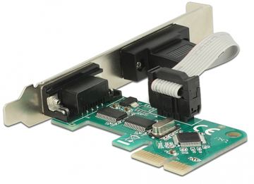 Delock PCI Card > 2 x Serial RS-232 - Serieller Adapter von LumaTech