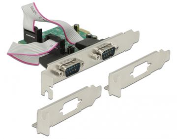 Delock PCI Express Card > 2 x Serial RS-232 High Speed 921K with Voltage supply von LumaTech
