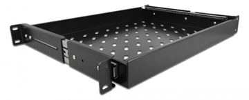 Delock Rack-Schublade - Schwarz - 1U - 48.3 cm (19) von LumaTech