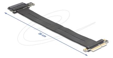 Delock Riser Karte PCI Express 3.0 x4Stecker zu U.2 SFF-8639 SSD Slot mit Kabel 30 cm von LumaTech