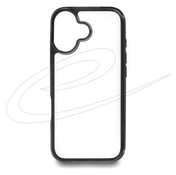 Delock Schutzhülle für iPhone 17 transparent-schwarz von LumaTech