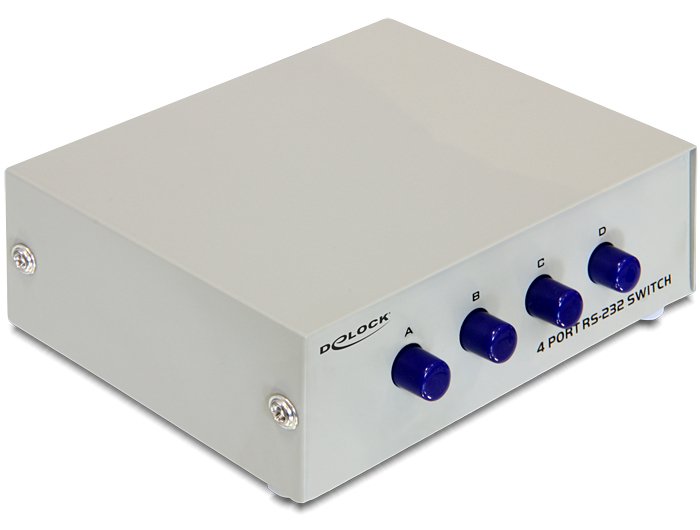 Delock Serial Switch RS-232 4-port manual - Switch