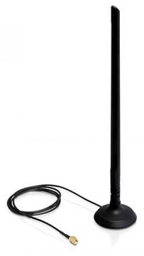 Delock SMA WLAN Antenna with Magnetic Stand and Flexible Joint 6.5 dBi von LumaTech