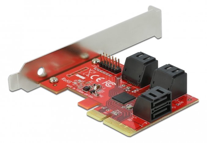 Delock Speicher-Controller - SATA 6Gb/s - Low-Profile