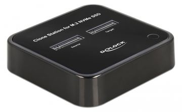Delock SSD-Dockingstation mit Klon-Funktion Schächte: 2 - M.2 - M.2 NVMe Card - USB 3.2 (Gen 2) von LumaTech