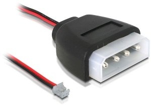 Delock Stromkabel - 4-Pin interner Netzanschluss (12 V)