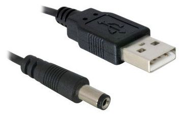 Delock Stromkabel - GS-Buchse 5,4 mm (M) zu USB (M) von LumaTech