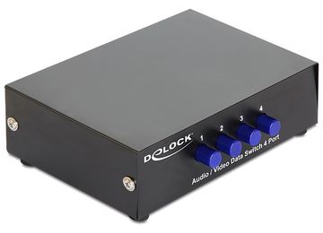 Delock Switch Audio / Video 4 port manual bidirectional von LumaTech