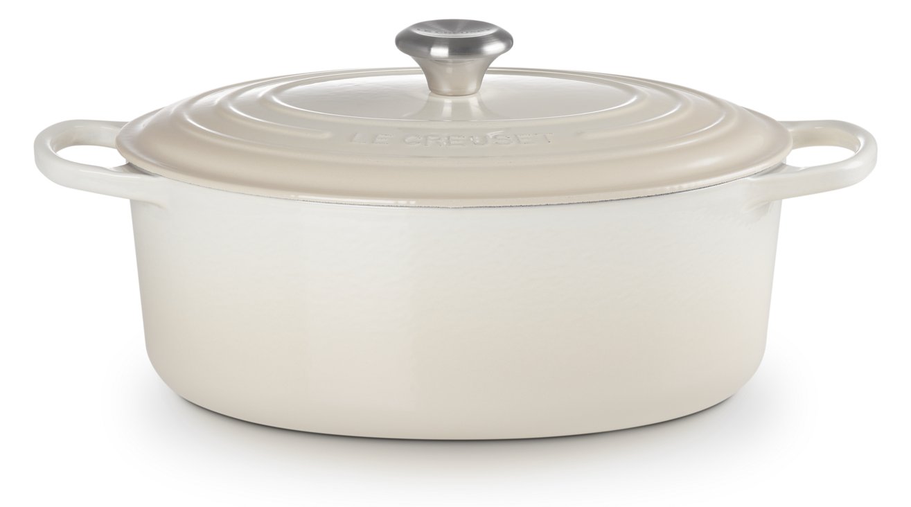 Le Creuset Bräter 31cm meringue