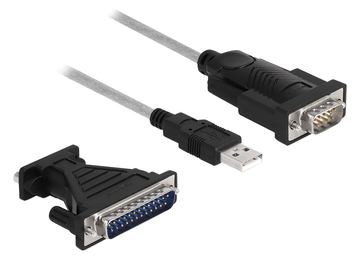 Delock USB / Serienkabel-Set - USB / USB 2.0 / EIA-232 von LumaTech