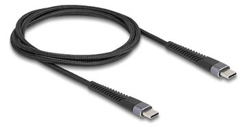 Delock USB 2.0 Kabel Type-C Stecker zu mit verlängertem Knickschutz 60 W 1 m - Kabel - Digital/Daten von LumaTech