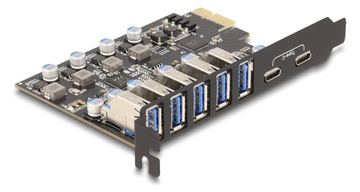 Delock USB 5 Gbps PCI Express x1 Karte zu 5 x extern - PCI-Express von LumaTech