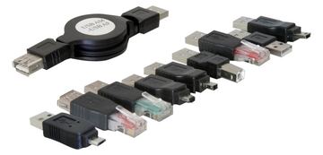 Delock USB adapter kit - USB-Adapterkit von LumaTech