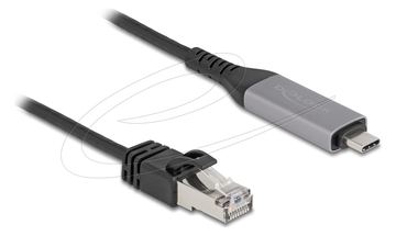 Delock USB LAN Kabel Type-C zu RJ45 Gigabit Ethernet - Kabel - Digital/Daten von LumaTech