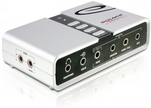 Delock USB Sound Box 7.1 - Soundkarte - 7.1