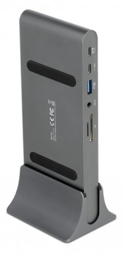 Delock USB Type-C DP 1.4 Docking Station Triple 4K Display