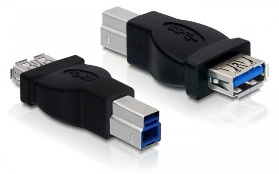 Delock USB-Adapter - USB Type B (M) zu USB Typ A (W)