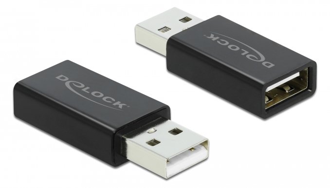 Delock USB-Datenblocker - Schwarz