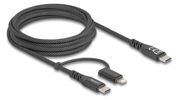 Delock USB-Kabel - 24 pin USB-C (M) zu Lightning, 24 pin USB-C (M) - 1 m von LumaTech