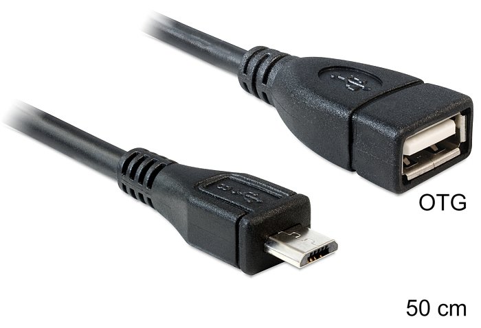 Delock USB-Kabel - Micro-USB Typ B (M) zu USB (W)
