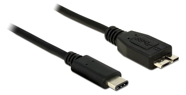 Delock USB-Kabel - Micro-USB Type B (M) bis USB-C (M)