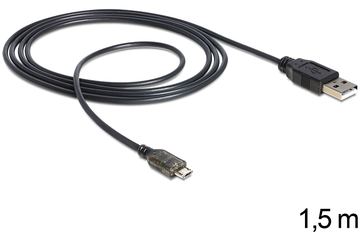 Delock USB-Kabel - USB (M) bis Micro-USB Typ B (M) von LumaTech