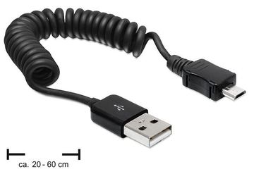 Delock USB-Kabel - USB (M) zu Micro-USB Typ B (M) von LumaTech