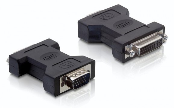 Delock VGA-Adapter - DVI-I (W) zu HD-15 (VGA)