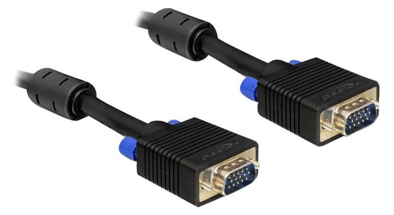 Delock VGA-Kabel - HD-15 (VGA) (M) zu HD-15 (VGA)