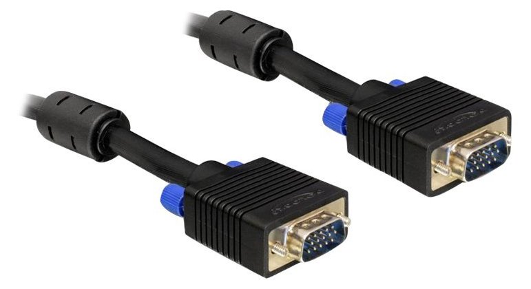 Delock VGA-Kabel - HD-15 (VGA) (M) zu HD-15 (VGA)