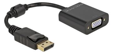 Delock Videoadapter - DisplayPort (M) eingerastet zu HD-15 (VGA) von LumaTech