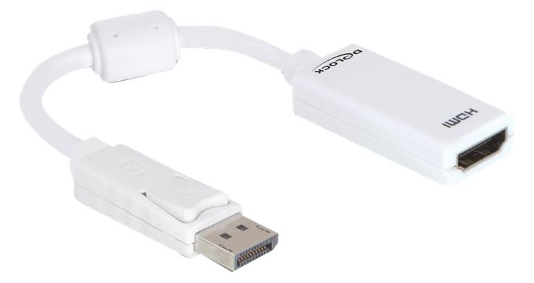 Delock Videoadapter - DisplayPort männlich zu HDMI weiblich