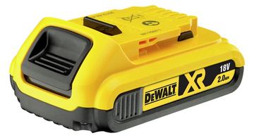 DeWalt DCB183 XR Werkzeug-Akku 18V, 2.0Ah, Li-Ionen [2.0Ah] [36Wh] von LumaTech