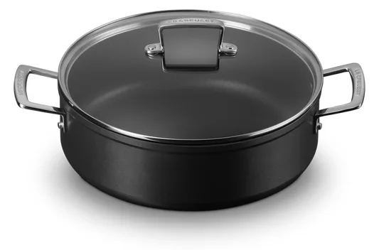 Le Creuset Schmorpfanne 28 cm schwarz, Ansicht 2