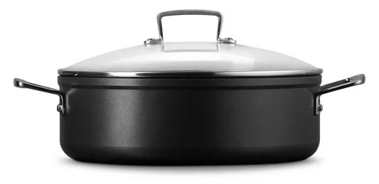 Le Creuset Schmorpfanne 28 cm schwarz, Ansicht 3