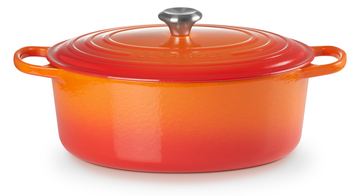 Le Creuset Signature - 7,5 l - Oval - Orange - Eisenguss - Emaille - Orange von LumaTech