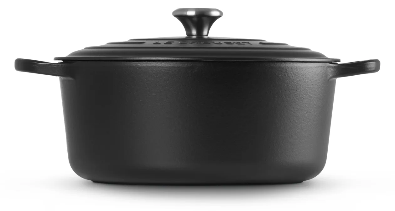 Le Creuset Signature - 8,1 l - Rund - Schwarz - Eisenguss - Emaille - Schwarz, Ansicht 3