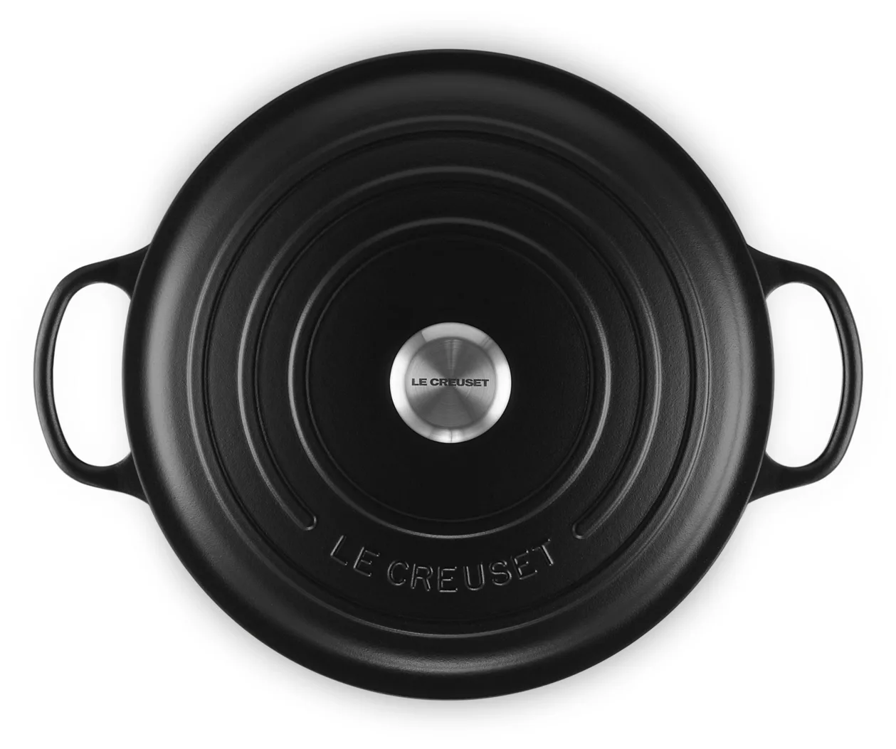 Le Creuset Signature - 8,1 l - Rund - Schwarz - Eisenguss - Emaille - Schwarz, Ansicht 4