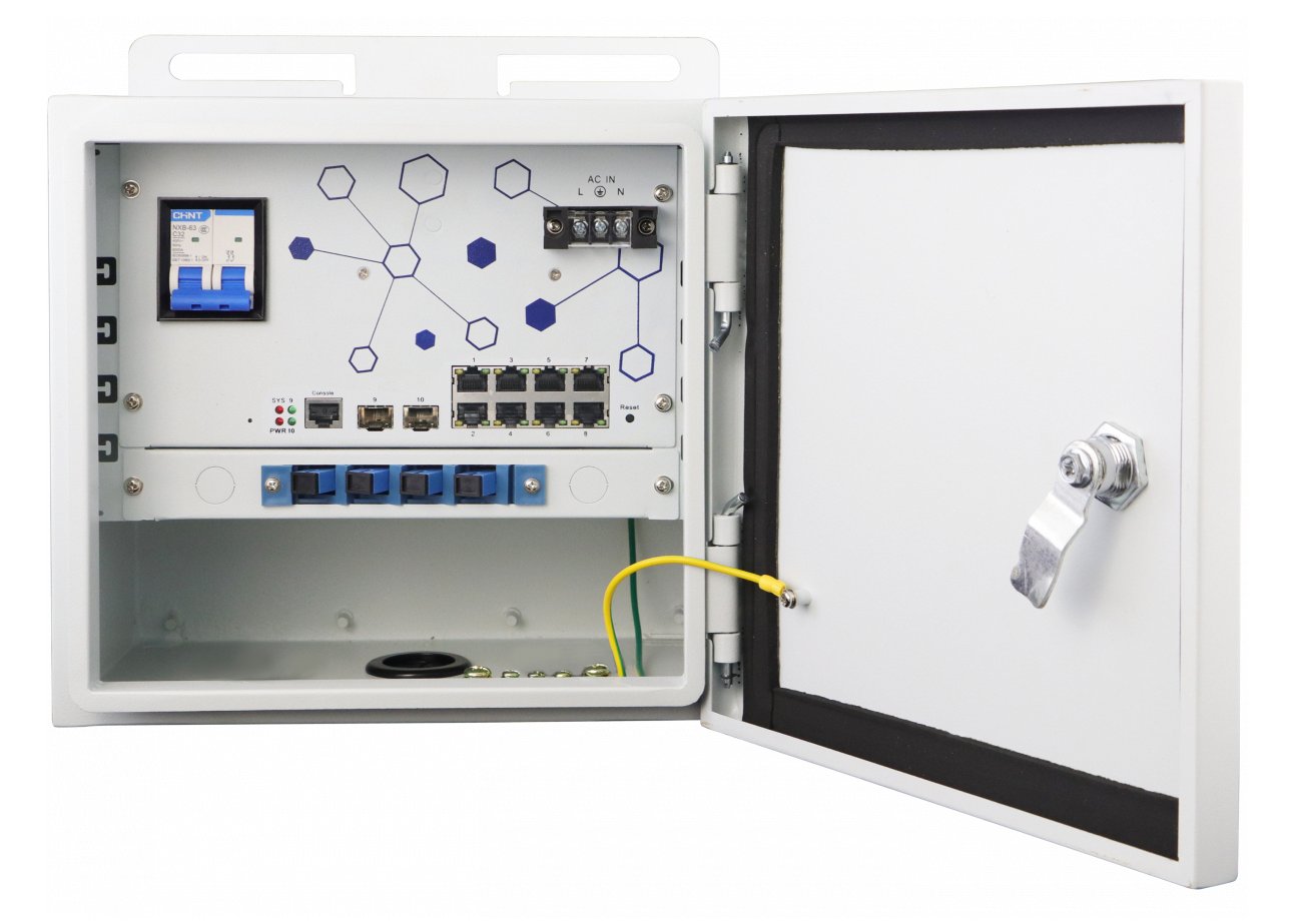 Digital Data Communications LevelOne - Switch - Smart - 10 x 10/100/1000